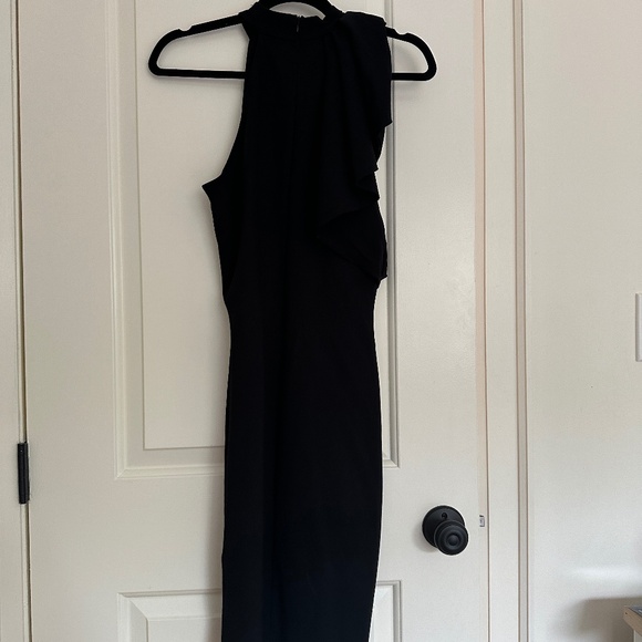 Pink Violet One Shoulder Dress - Picture 2 of 6